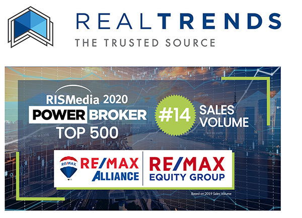 RE/MAX Alliance Ranks in the Top 30 of Largest Residential Brokerage Firms in the Nation
